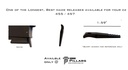 DIP CZ 455 457 Aluminum Magazine Mag Well & Release Bumpy Combo CZ 19048