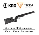 KRG Bravo Rimfire Chassis Adjustable T1X Black BRV-T1X-BLK