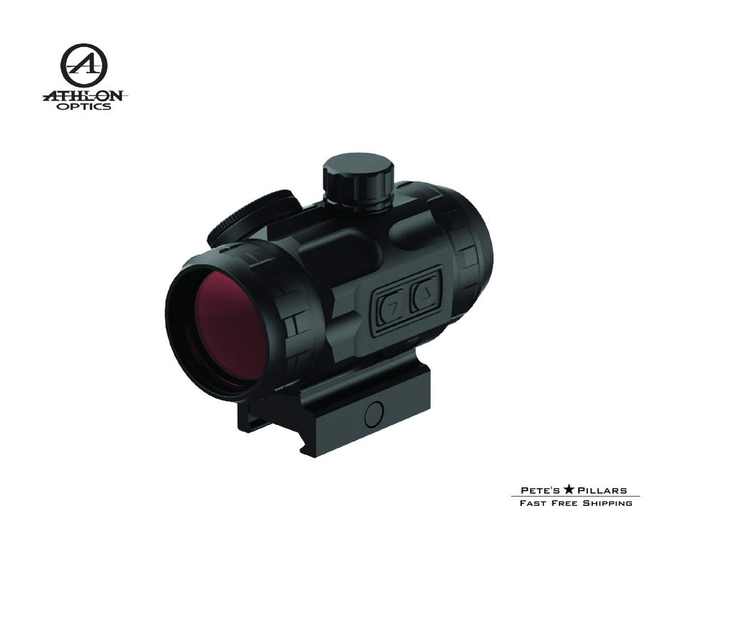 Athlon Midas TSR3 Red Dot, 50K Hour Battery Life 403016