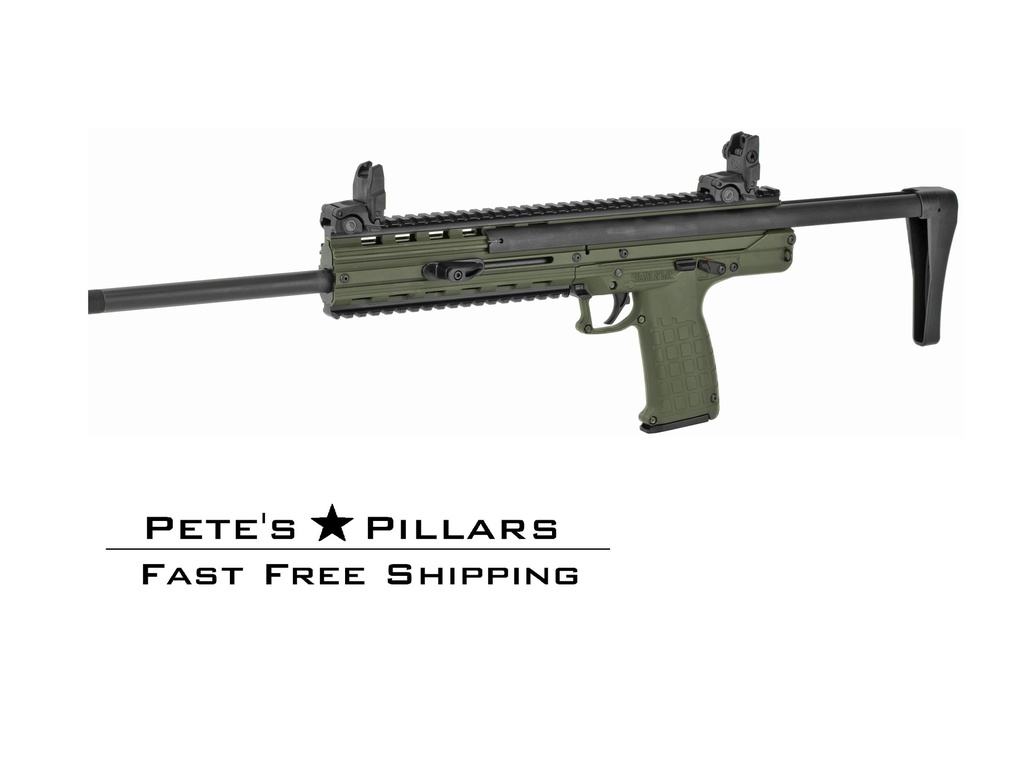 Kel-Tec CMR-30 Carbine 22WMR 16" Barrel ODG Green 2 Mags 1/2 x 28