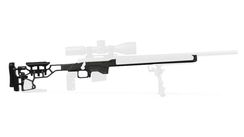 MDT Remington 700 SA ACC Chassis System Stock Black 103734-BLK