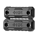 107636-BLK Black Gen 3 Chassis Weight Pair Front M-Lok MDT Pair