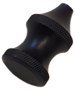 Pillar CZ 455 457 Knurled Finger Groove XL Bolt Knob Billet Aluminum Black PPFGL