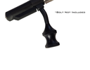 Pillar CZ 455 457 Knurled Finger Groove XL Bolt Knob Billet Aluminum Black PPFGL