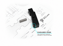 Pillars CZ 455 457 512 Radiused Aluminum Magazine Well Spacer Block PP457SR