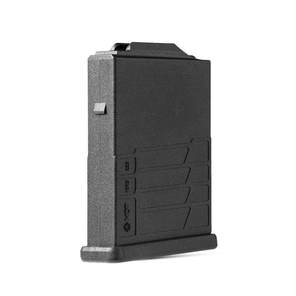 MDT AICS Polymer Magazine 10 RD 308 6.5 Creedmoor  Black 104447-BLK