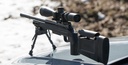 KRG Bravo Rimfire CZ 457 Adjustable Chassis Stock Black BRV-CZ7-BLK