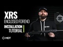 MDT Accessories - XRS Enclosed Forend - BLK