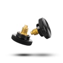 ORYX Accessories - Cheek Riser - Wheel Knobs - Tool-less - Set of 2 - BLK