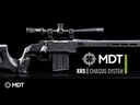 MDT Chassis XRS Ruger American SA Black 105345-BLK