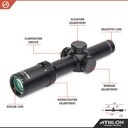 Athlon Argos BTR 1-8x24mm 30mm ATSR5 SFP IR BDC MOA Riflescope 214072