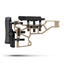 MDT Buttstock - Skeleton Rifle Stock - Fixed - SRS Short - FDE