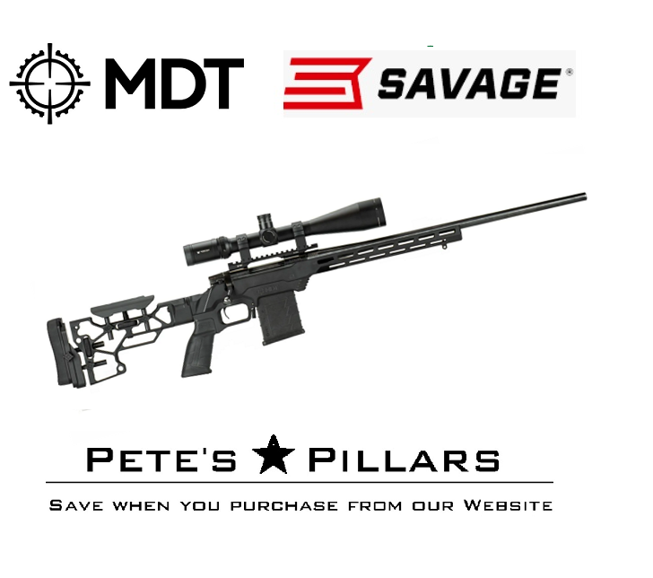 MDT Chassis LSS-XL Gen2 Savage LA Fixed  103357-BLK