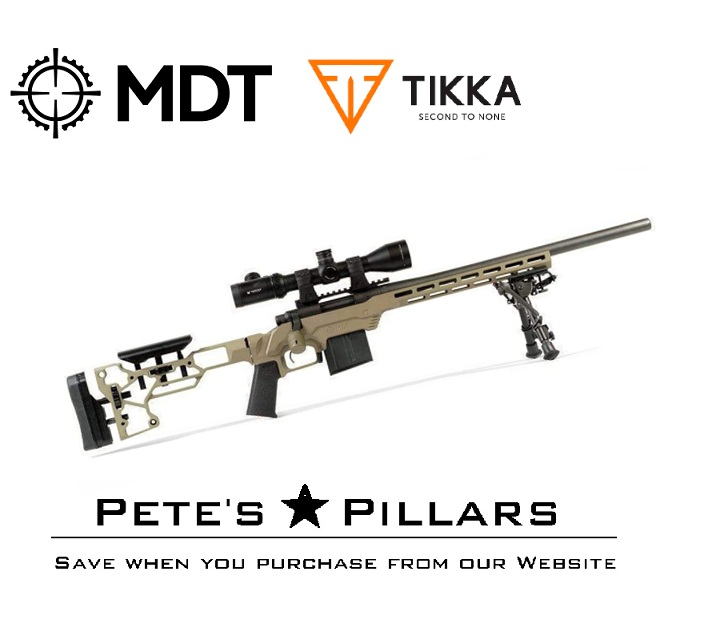 MDT Chassis LSS-XL Gen2 Tikka T3 T3X LA Fixed 103361-FDE