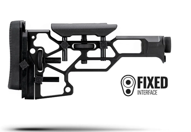 MDT Buttstock - Skeleton Rifle Stock - XTN Interface - SRS-X Premier Standard 103799-BLK