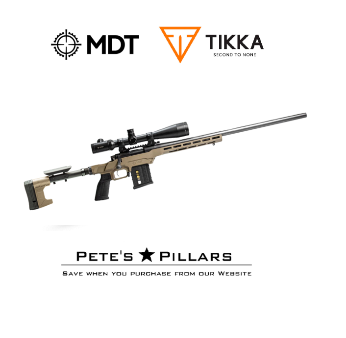 MDT Chassis LSS Gen2 Tikka T3 SA 104134-BLK