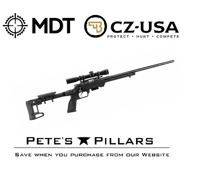 MDT LSS-RF Gen2 Chassis System CZ 457 Chassis Only Black 104486-BLK