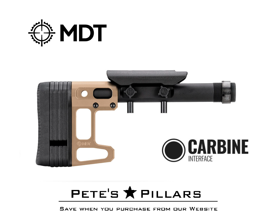MDT Buttstock Skeleton Carbine Stock SCS Lite 104583-FDE