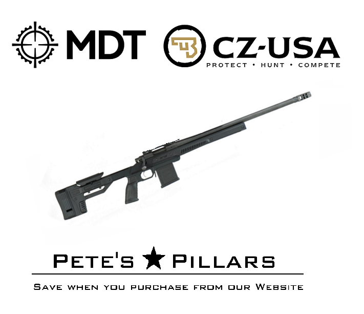 MDT Oryx Sportsman Chassis CZ 457 Rifle Stock 104751-BLK