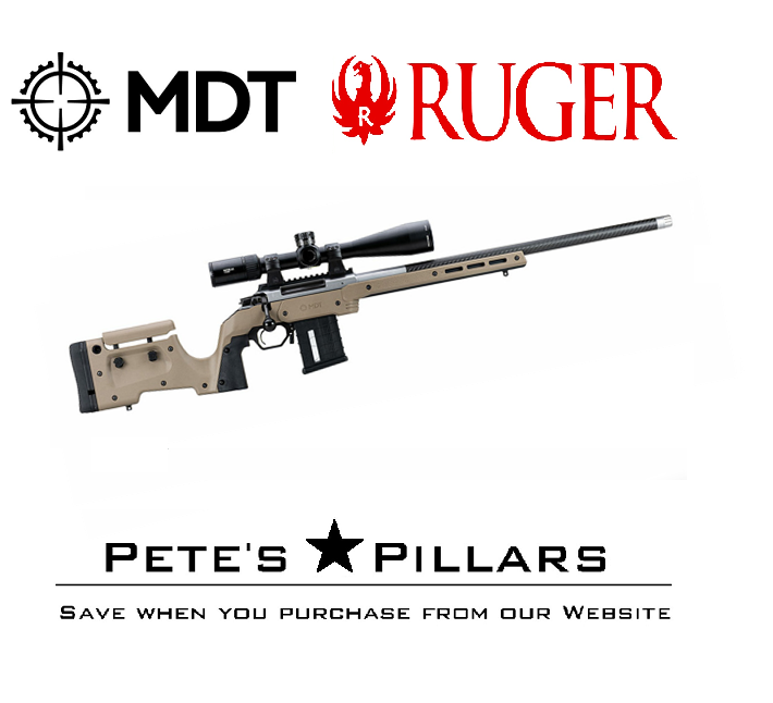 MDT Chassis XRS Ruger American SA Flat Dark Earth 105345-FDE