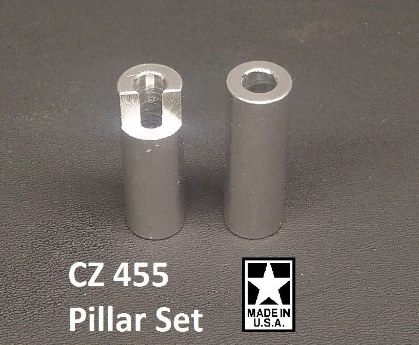 CZ 455 Aluminum Pillar Set DIY Stock Pillar Bedding 