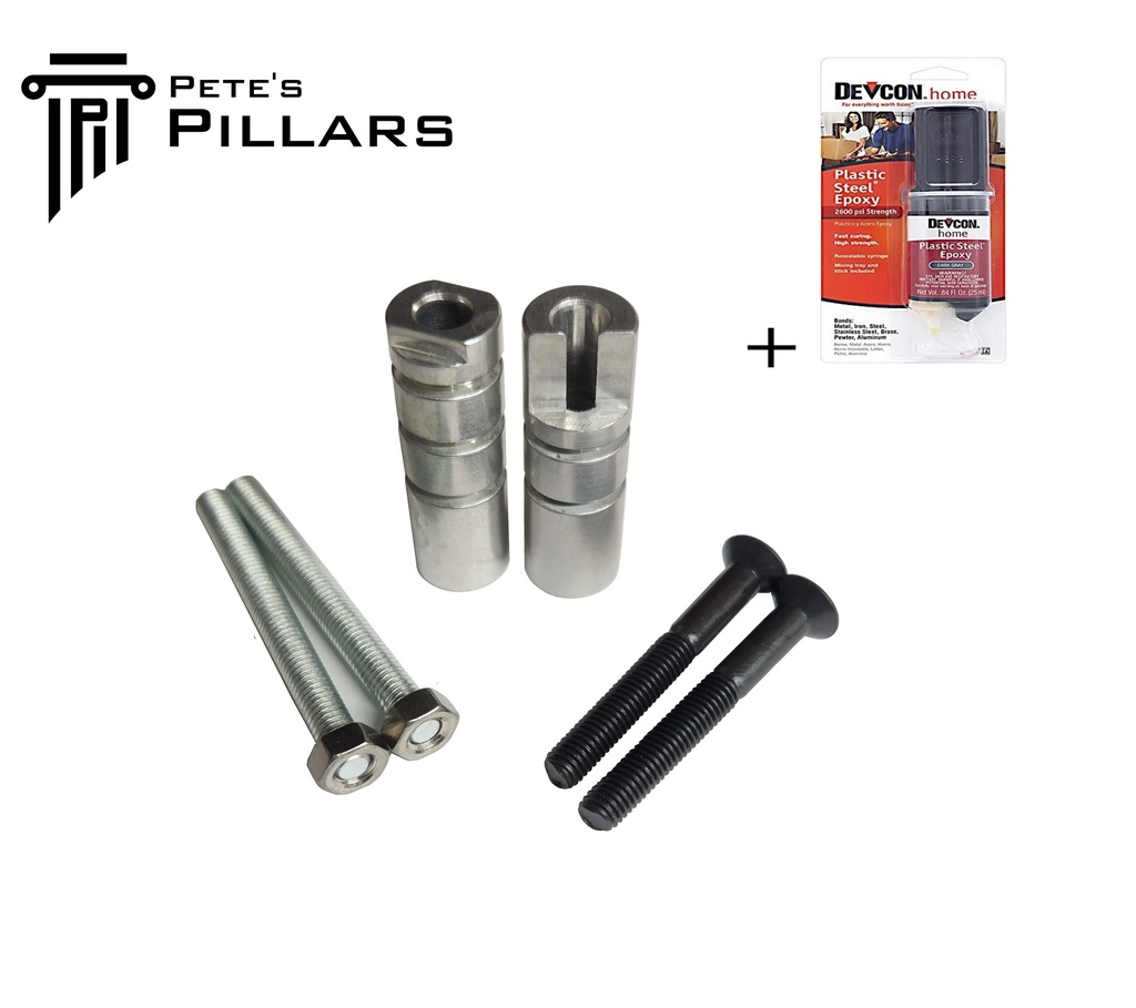 CZ 455 Profiled Pillar Stock Bedding DELUXE Kit with DEVCON and Upgraded Screws 