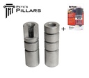 Petes Pillars Mossberg Patriot Competiton Pillars with Epoxy