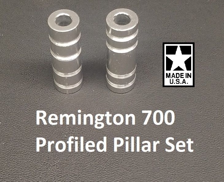 Remington 700 Profiled Pillars DIY Stock Pillar Bedding M-700, ADL, BDL 