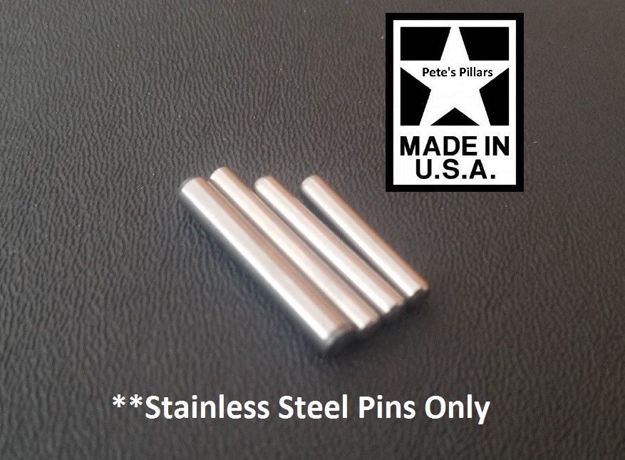 Ruger 10/22 Trigger Assembly Stainless Steel Cross Drift Pin Kit B35, B21, B19