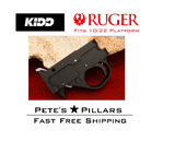 KIDD Ruger 10/22 Single Stage Trigger Assembly Charger Takedown 1022 Black