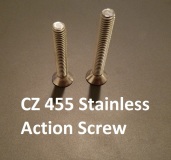 CZ 455 Upgraded Replacement STAINLESS STEEL Action Screws 