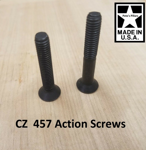 CZ 457 Upgraded High Quality Replacement Action Screws Trim to Fit