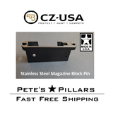 CZ 455 457 512 Replacement High Quality STAINLESS Magazine Housing Block Pin #13