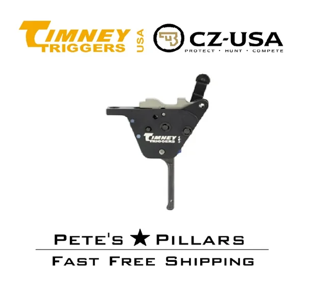 Timney Trigger #457 CZ 457 Straight Adjustable 10oz to 2 Lb Target Trigger