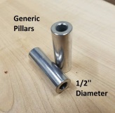 Pete's Pillars Aluminum Pillars DIY Stock Pillar Bedding