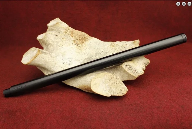 KIDD Ruger 10/22 .22LR Match Polished Black .920 Bull Barrel Threaded 18" fits Many
