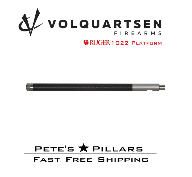 Volquartsen Ruger 10/22 THM Carbon Tension Barrel 1/2 -28 920 Kidd VC10THM-CT