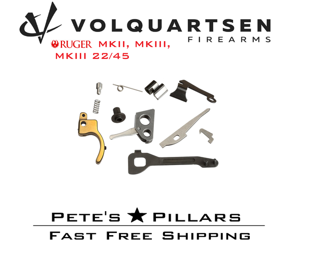 Volquartsen Pistol Competition Kit Ruger Mark II Mark III 22/45 Gold VC2PCK-GT