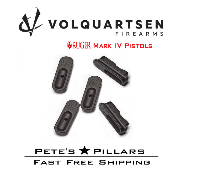 Volquartsen Ruger MKIV Mark 4 MKIII Magazine Base Pad 22/45 5-PK VC4MB-5