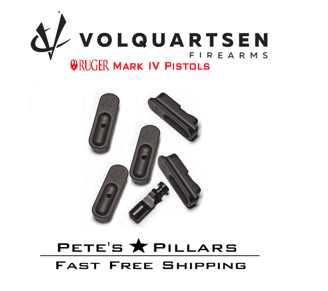 Volquartsen Ruger MKIV Mark 4 MKIII Magazine Base Pad 22/45 5-PK VC4MRB-5