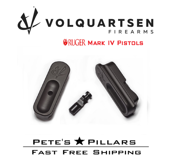 Volquartsen Extended Magazine Release Base Pad Kit MK IV MK4 22/45 2PK VC4MRB-2