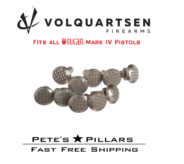 Volquartsen Ruger MK II III IV 22/45 Magazine Follower Button 10Pk VC3FB10