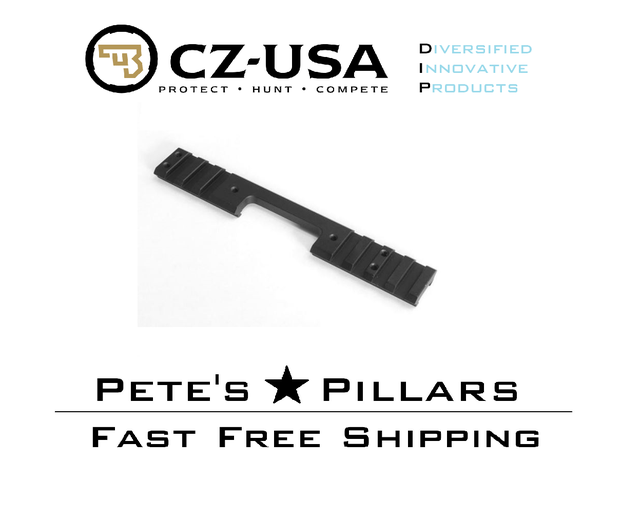 DIP DiProducts CZ 452 453 455 3/8 Dovetail Picatinny Ext Scope Mount CZ19019LH