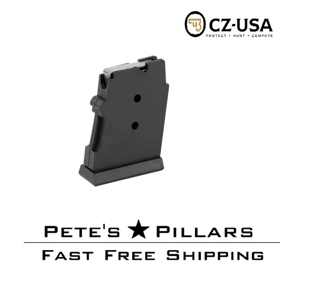 CZ USA Factory Magazine 457 512 455 452 22LR 5rd Poly 12060
