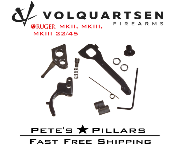 Volquartsen Accurizing Kit Stainless Trigger Ruger Mark 1 2 3 & 22/45 VC2AK-S-ST