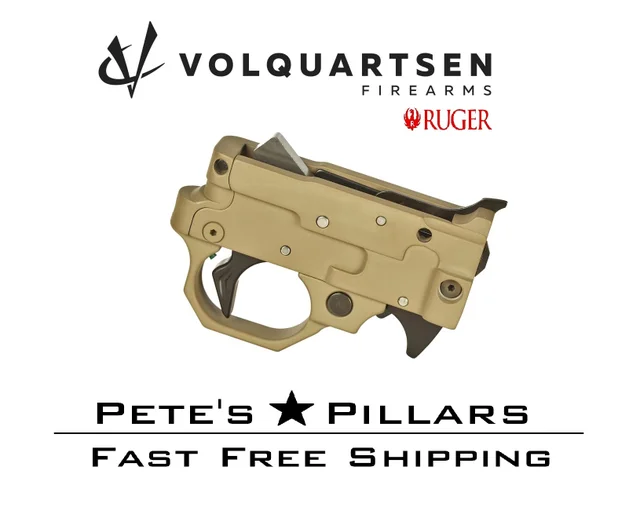Volquartsen Ruger 10/22 TG2000 Trigger Guard Assembly Charger Takedown Kidd FDE