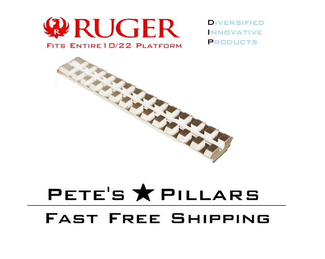 DIP DiProducts Ruger 10/22 Picatinny 25 MOA Scope Mount 1022 6061 RUG-11025S