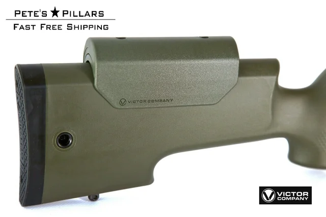 Victor Company TITAN Universal Cheekrest Kit Ruger 10/22 Boyds Kidd OD Green