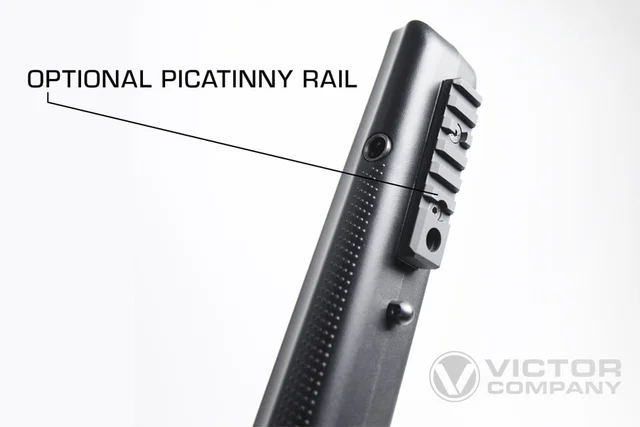 Victor Company Ruger 10/22 Titan Stocks Viper Skins QD Mini 3" Picatinny Rail