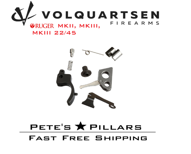 Volquartsen Accurizing Kit Trigger Silver Ruger Mark 1 2 3 & 22/45 VC2AKS